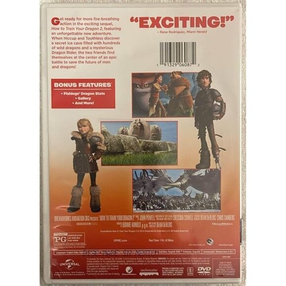 How to Train Your Dragon 2 (DVD) - Picture 2 of 4